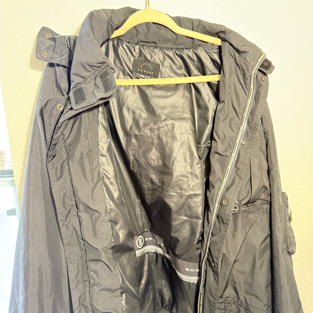 Bogner Men's Black Raincoat - Picture 4 of 7